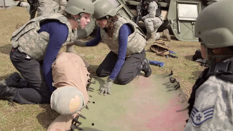 rolling air force GIF by Girl Starter