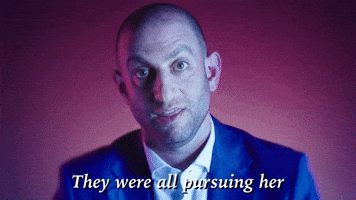 They Were All Pursuing Her
