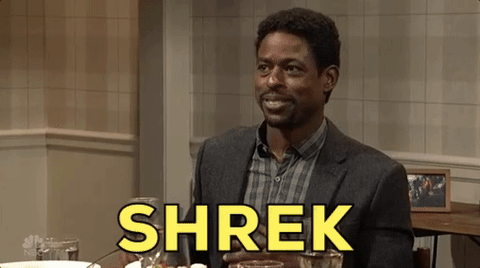 sterling k. brown shrek GIF by Saturday Night Live