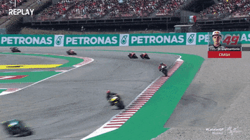 Sport Crash GIF by MotoGP