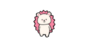 Pink Walk Sticker by PlayDappTown