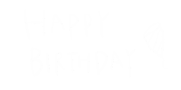 Birthday 誕生日 Sticker