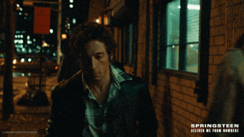 Bruce Springsteen Thinking GIF by 20th Century Studios