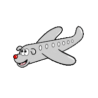 Travel Clouds Sticker by Natalie Michelle Watson