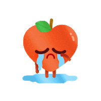 Sad Cry Sticker by Cucchiaio d'Argento