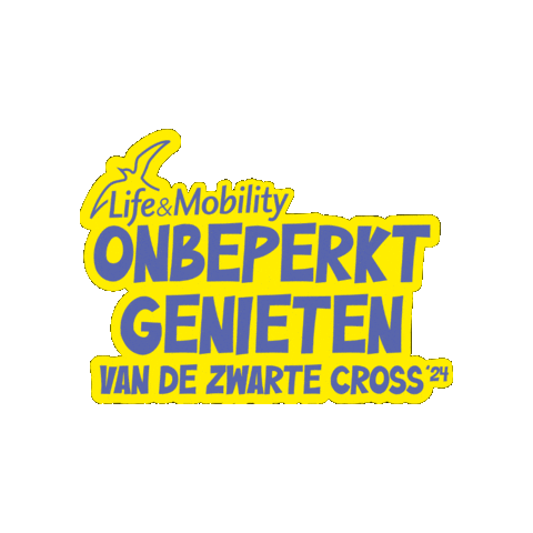 lifeandmobility giphygifmaker zwartecross lifemobility lifeandmobility Sticker