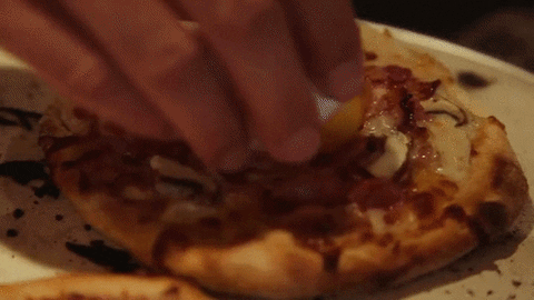 pizza breakfast GIF