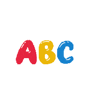 School Abc Sticker by Ideenparty