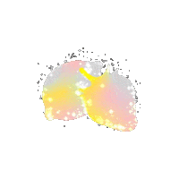 Sparkle Candy Sticker by Daze Off