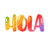 Spanish Hello Sticker