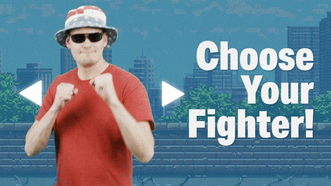 Video Game Fight GIF by StickerGiant