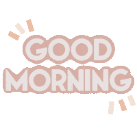 Good Morning Brand Sticker