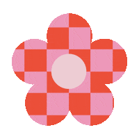 Pink Flower Sticker by Chasing Daelight