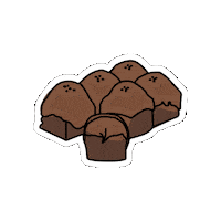 Brownies Sticker by Half Million