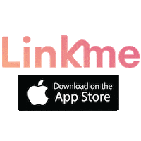linkme link me linkme linkmeglobal Sticker