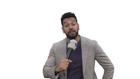 Interview Microphone Sticker by NPO Radio 1