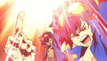 Gurren Lagann Simon GIF