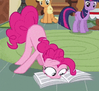 My Little Pony Reading GIF