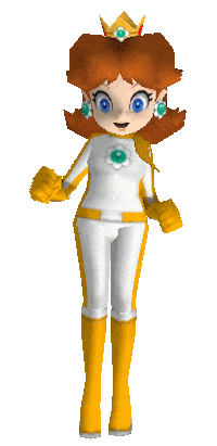 Princess Daisy Happy Dance Sticker