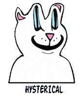 RIPNDIP_CAT mood alien disgusted hysterical Sticker