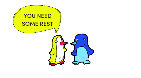 Tired Mental Health Sticker by Journify - Your Journey To Chill