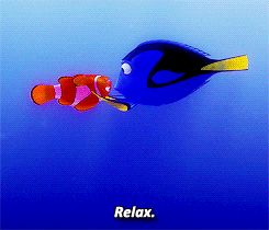 finding nemo relax GIF