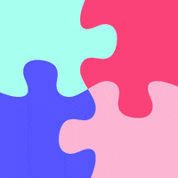 Jigsaw_Dating love couple puzzle relationship GIF