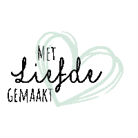 Liefde Sticker by Hummelke Handmade