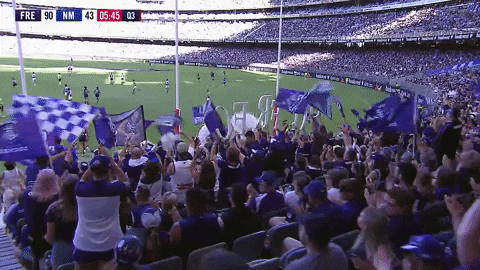fans foreverfreo GIF by Fremantle Dockers