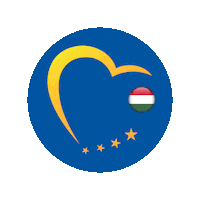 Heart Flag Sticker by EPP Group in the European Parliament