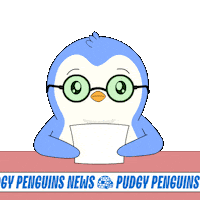 Breaking News Sticker by Pudgy Penguins