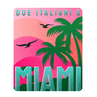 dueitalianiamiami miami dueitalianiamiami Sticker