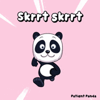 On My Way Panda GIF by VeeFriends