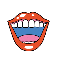 Tongue Pup Sticker by sat1