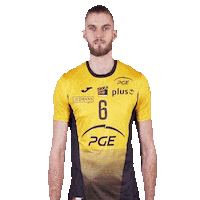 Confused Volleyball Sticker by PGE Skra Bełchatów