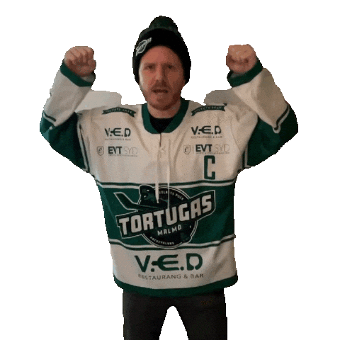folketspuckhockeyklubb hockey hockey fan tortugas folkets puck hockeyklubb Sticker
