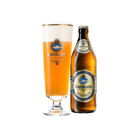 Cheers Hefeweizen Sticker by Brauerei Gutmann