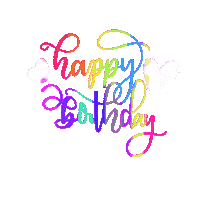 Happy Birthday Sticker