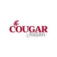 Washington State University Go Cougs Sticker by WSU Pullman
