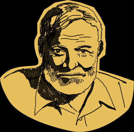 Collective222 giphygifmaker author hemingway ernest hemingway GIF