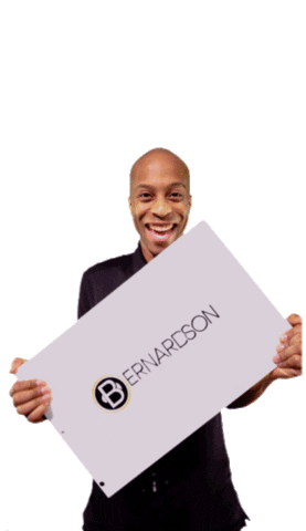 Happy Fun Sticker by Bernardson