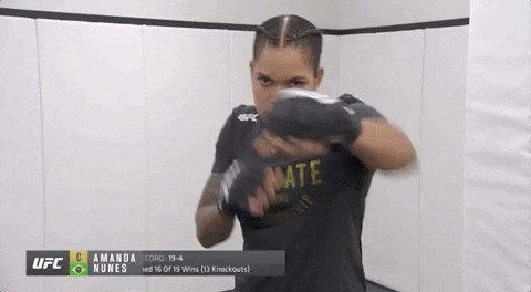 Amanda Nunes Sport GIF by UFC