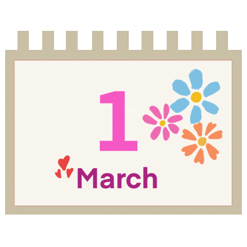 Spring March Sticker