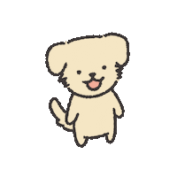 Happy Dog Sticker