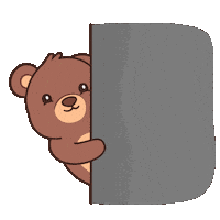 Happy Teddy Bear Sticker by BEARISH