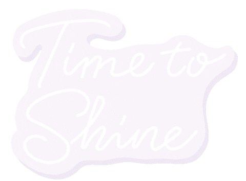 Its Time Neon Sticker by Crome London