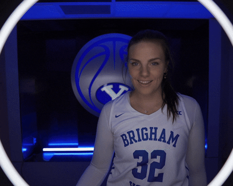 Womens Basketball GIF by BYU Cougars