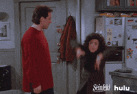 freaking out elaine benes GIF by HULU