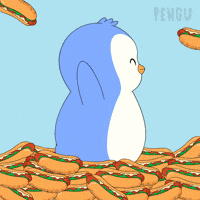 Hungry Penguin GIF by Pudgy Penguins