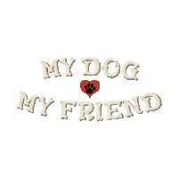 Dog Love Sticker